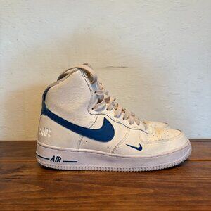 Nike Air Force 1 40th Anniversary Men’s 9.5 White/Blue – Authentic